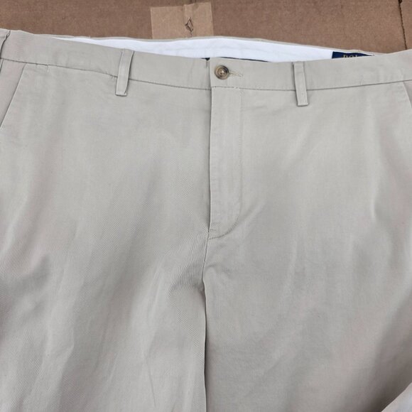 Polo Ralph Lauren Chino Pants Mens Lt Khaki Stretch Straight Fit Sz 38x29.5 - Picture 7 of 13